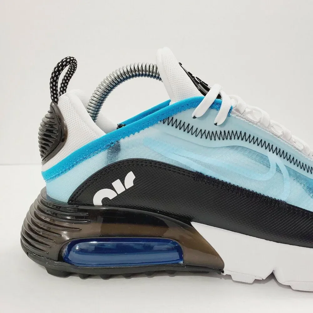 NIKE Shoes AIR MAX 2090 Mens Size 6 Laser Blue Black Running Sneaker CT1091-400